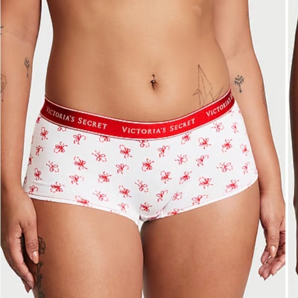 Victoria Secret‎ Logo cotton Boyshort Panty - Picture 1 of 5